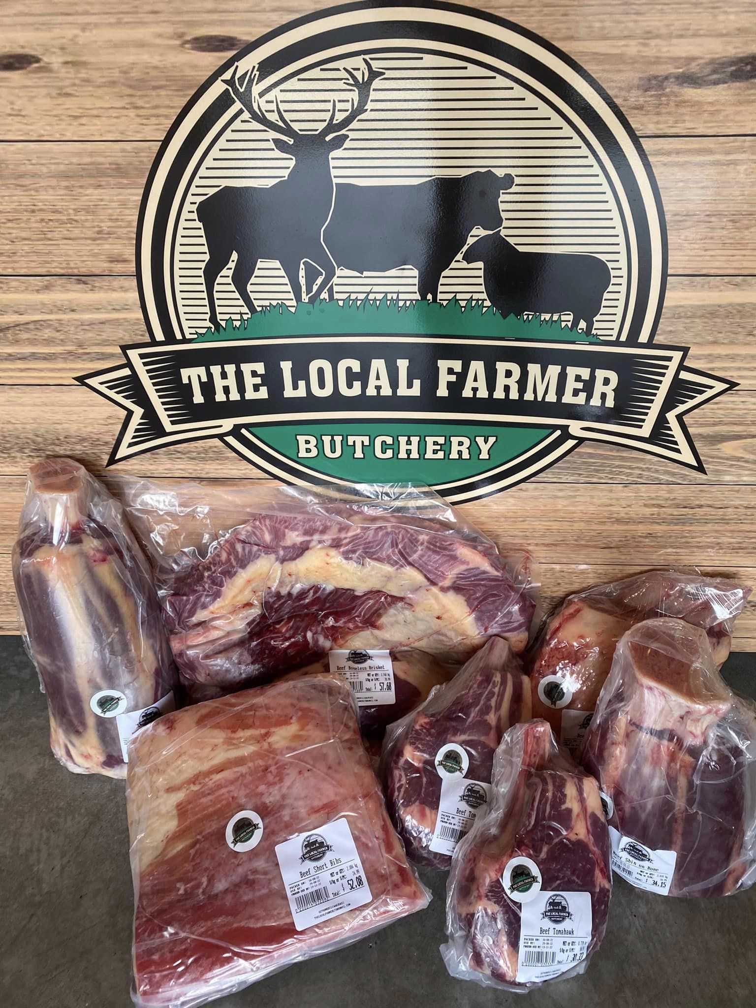 The Local Farmer – Logo & meat