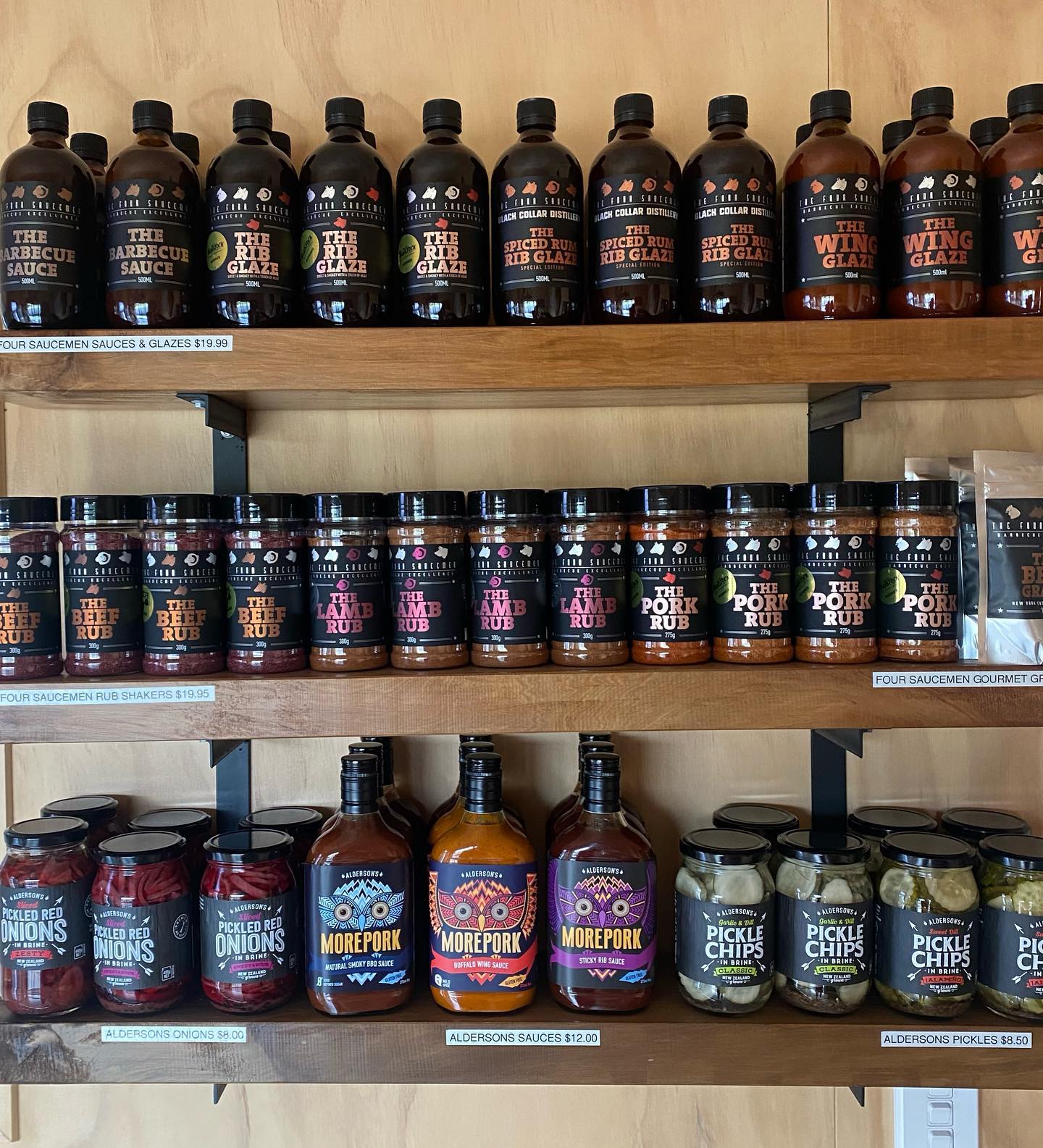 The local Farmer Inside Shelves 2